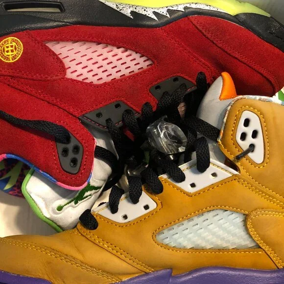 Air Jordan 5 RETRO SE (GS) CZ6415 700 USA 7Y Varsity Maize  display picture 2